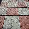 Плитка тротуарная «Ялта» 300*300*30 мм, чёрная, красная, жёлтая, коричневая
